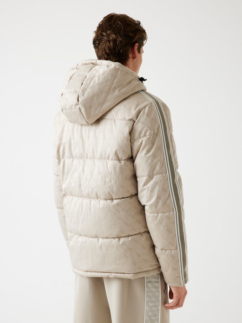 4G hooded puffer jacket