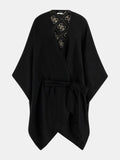 4G Logo Reversible Poncho
