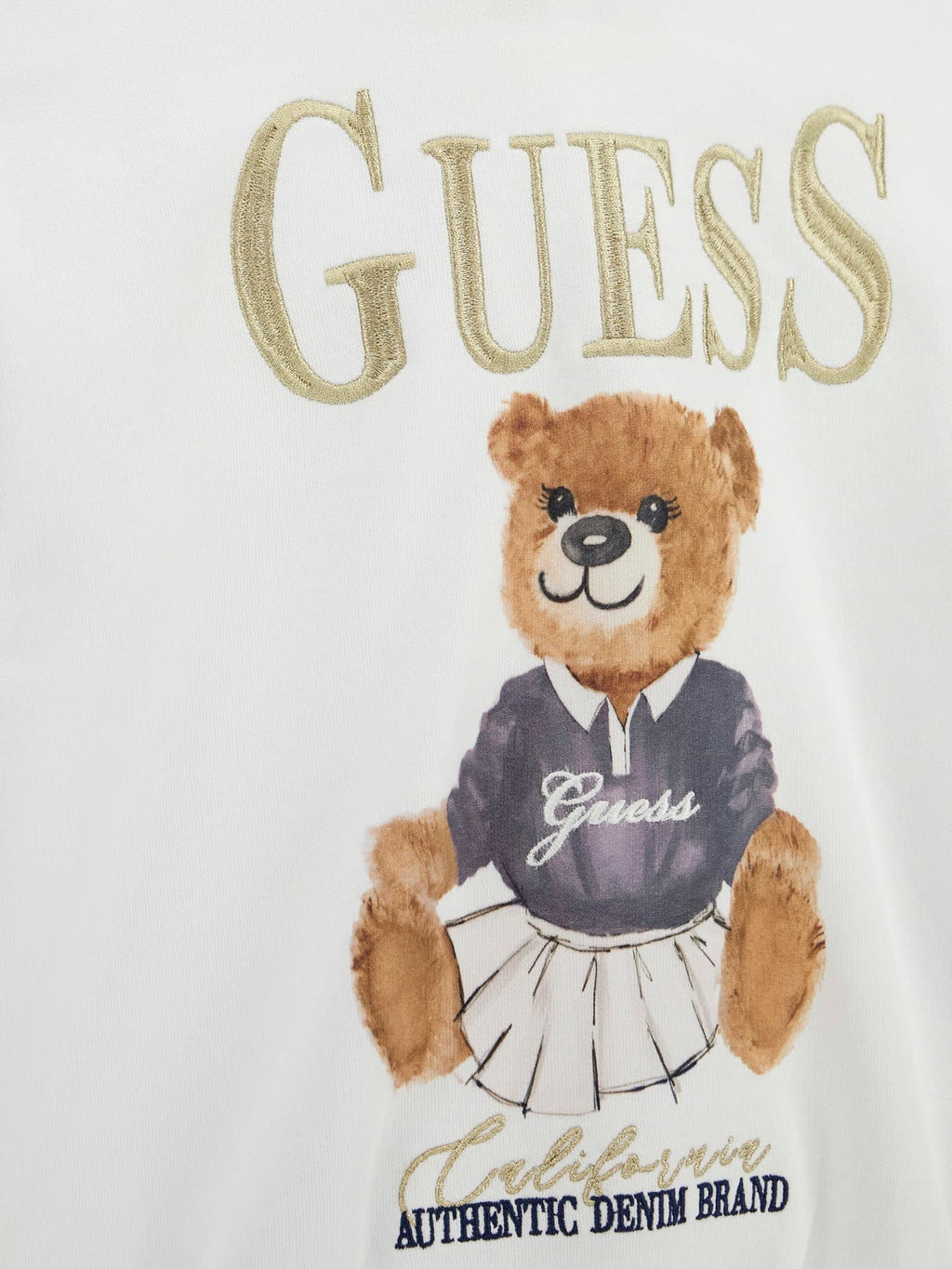 Front embroidery sweatshirt