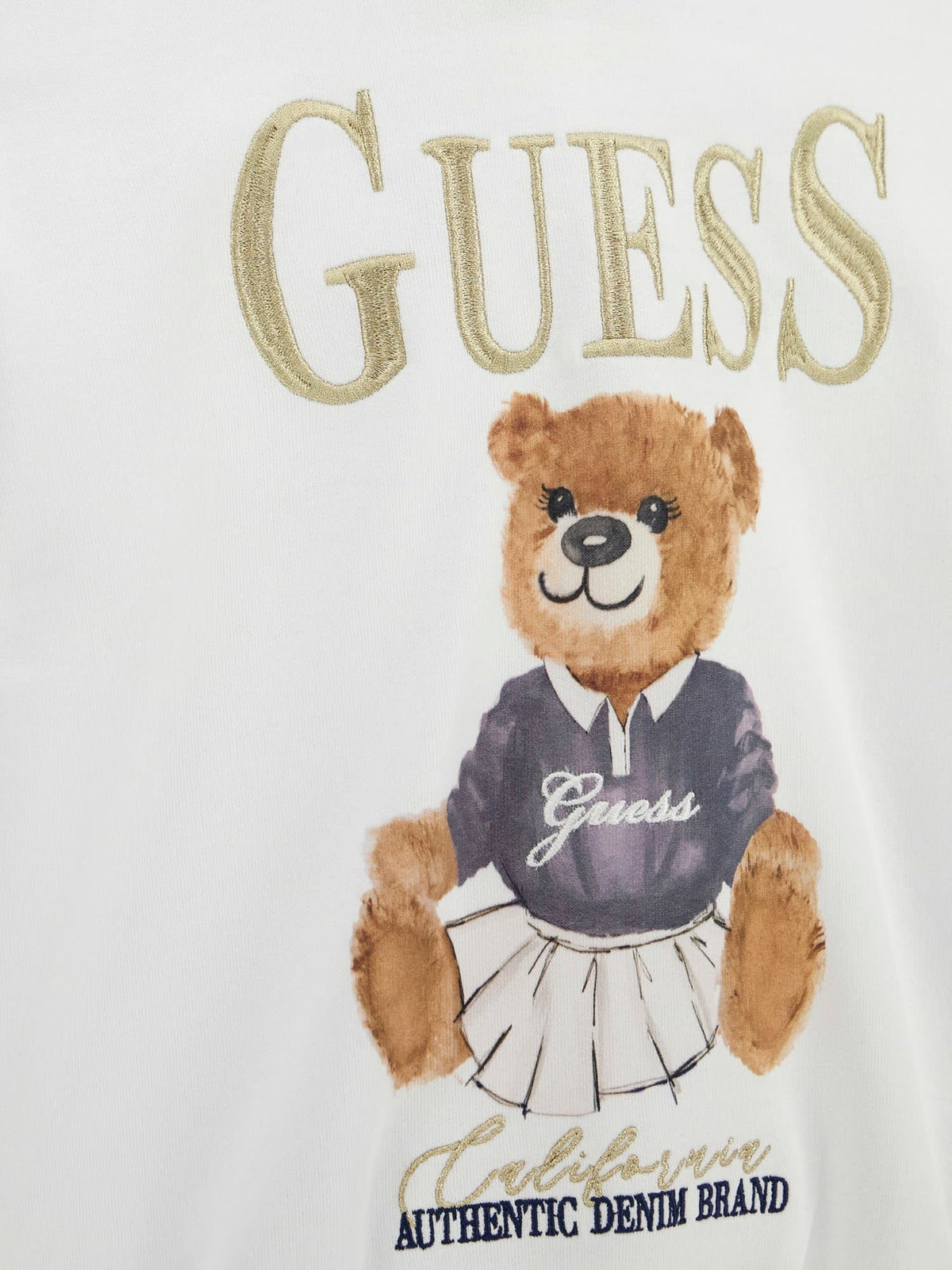 Front embroidery sweatshirt