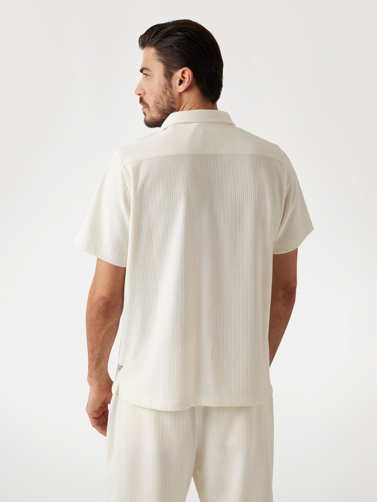 Textured knit shirt