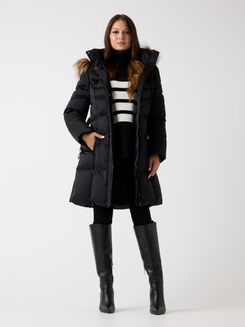 Real down puffer jacket