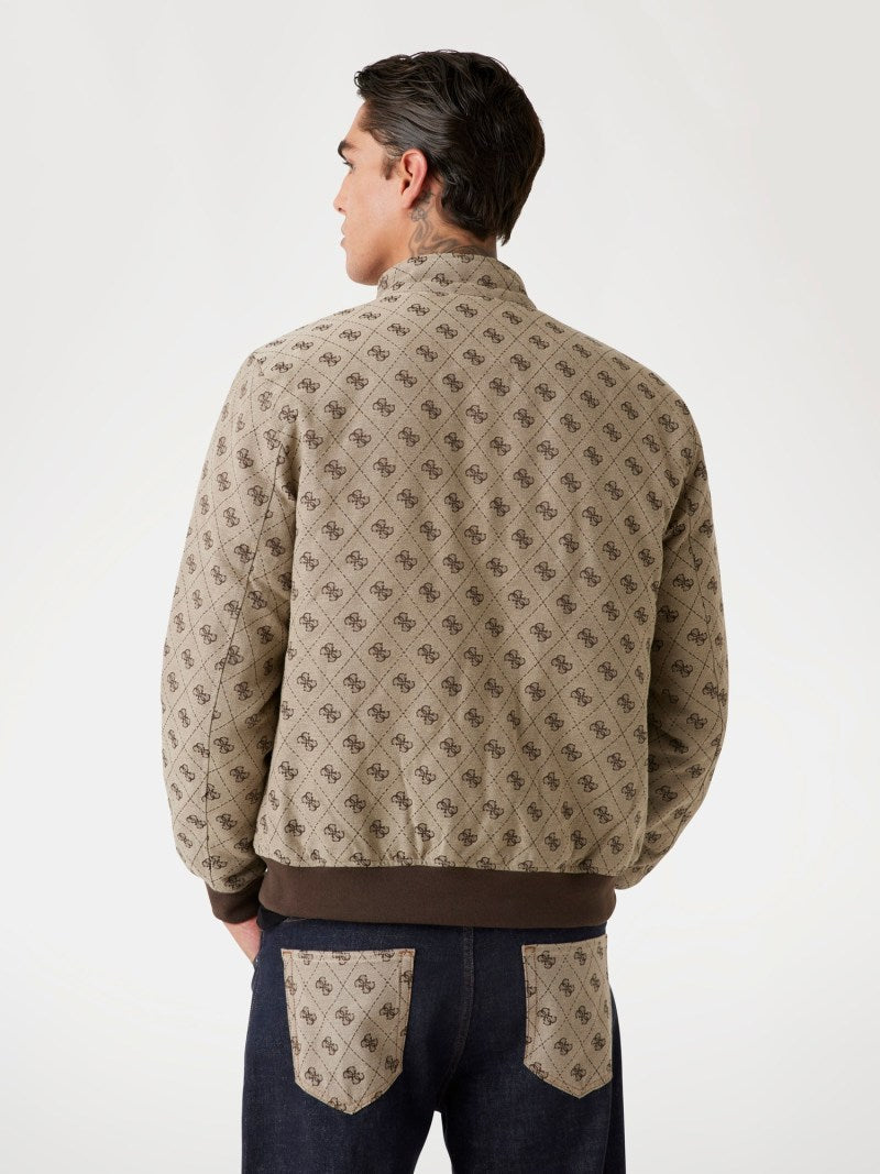 Jacquard 4G logo jacket