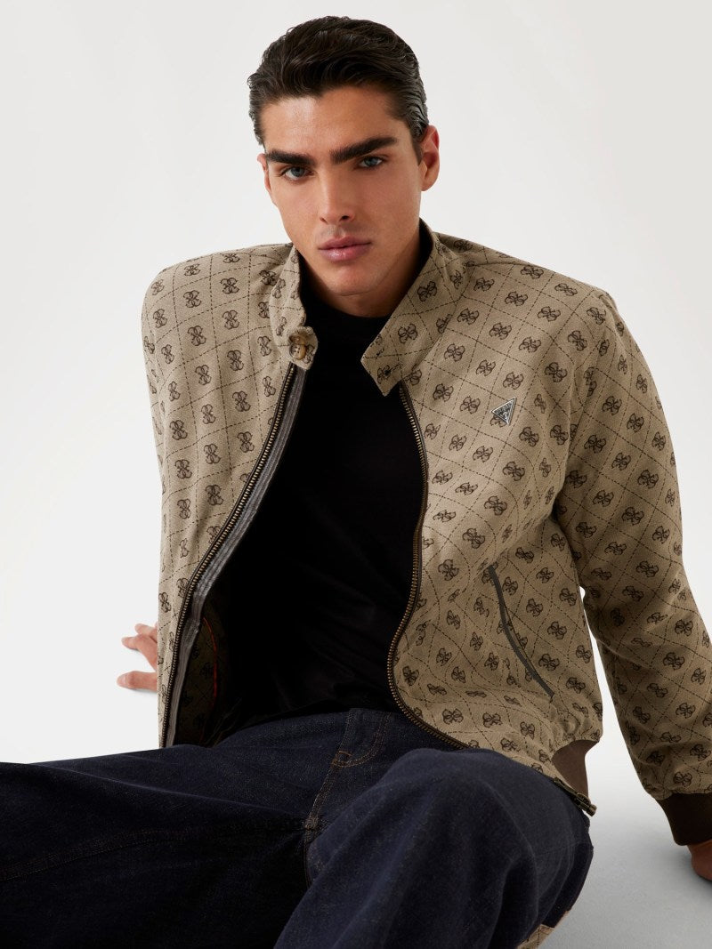 Jacquard 4G logo jacket