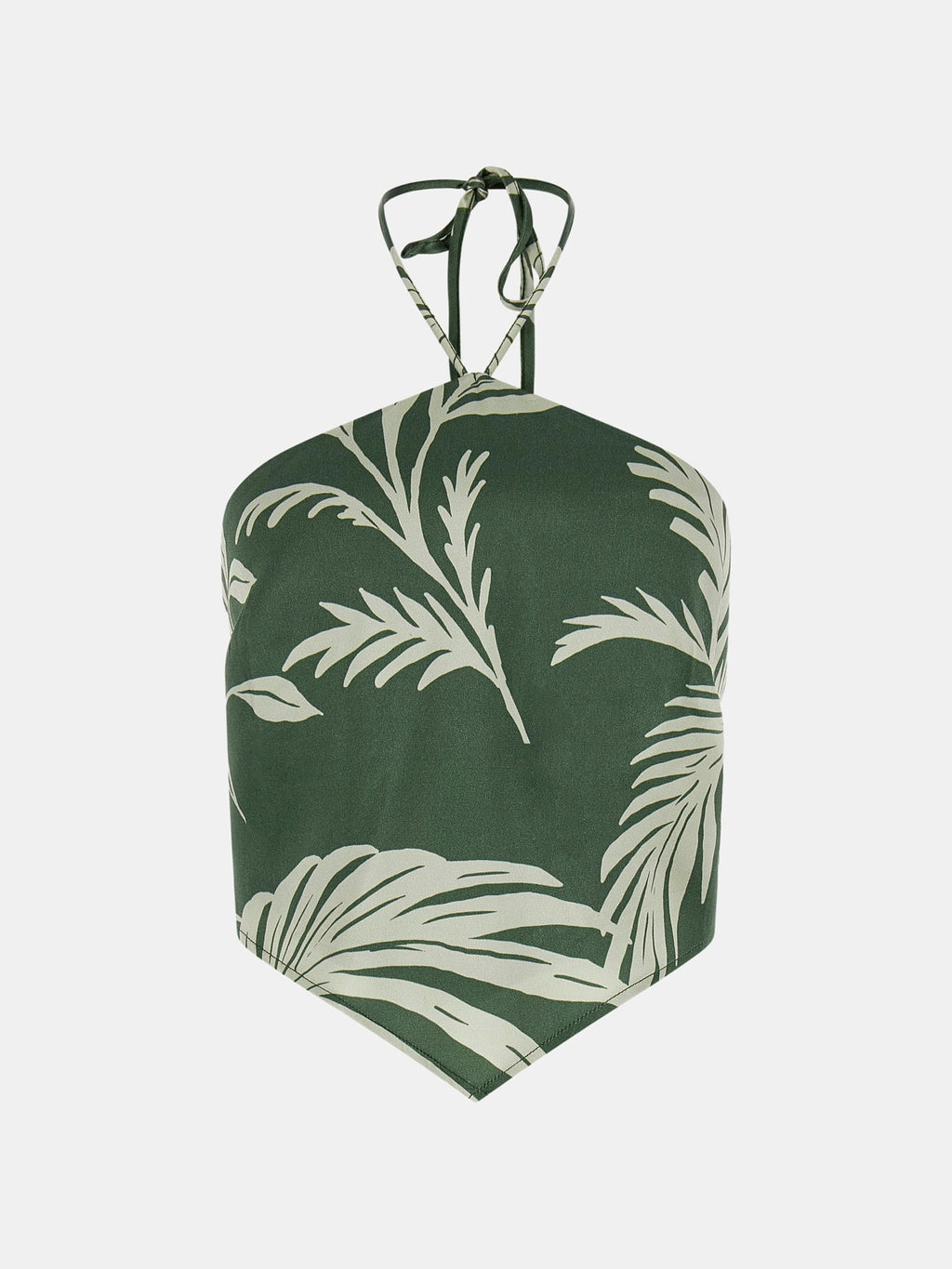 Satin halter top