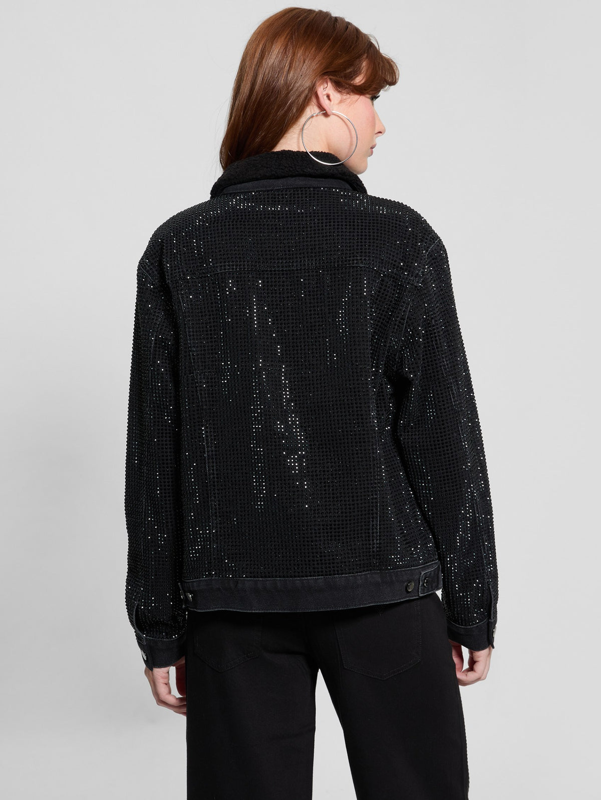 Gilda Rhinestone Denim Jacket