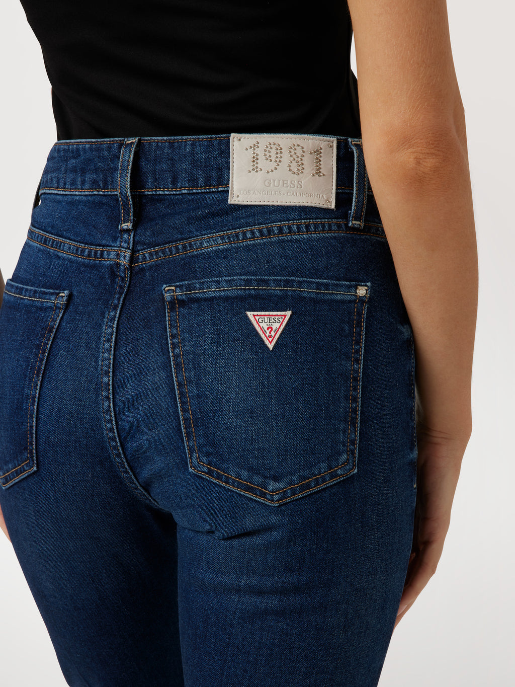 Wool blend Sexy Flare denim pant