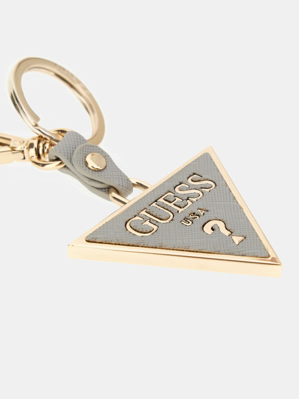 Triangle logo keychain