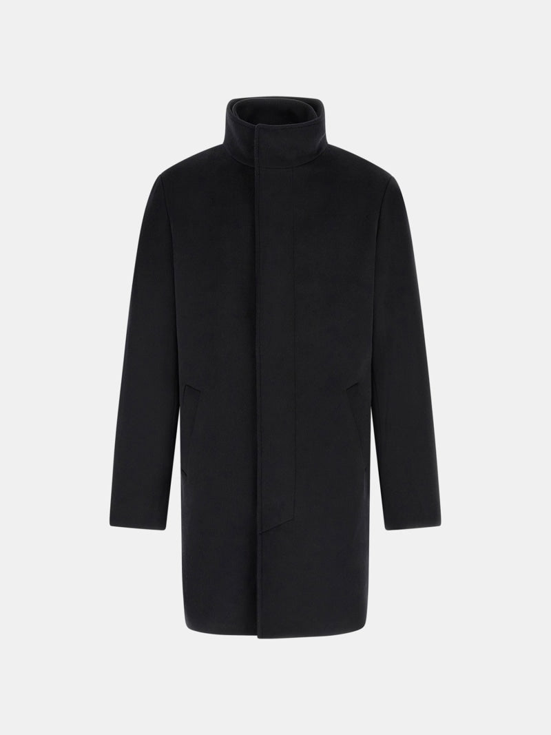 Wool blend coat