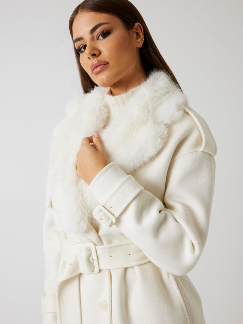 Marciano wool-blend coat