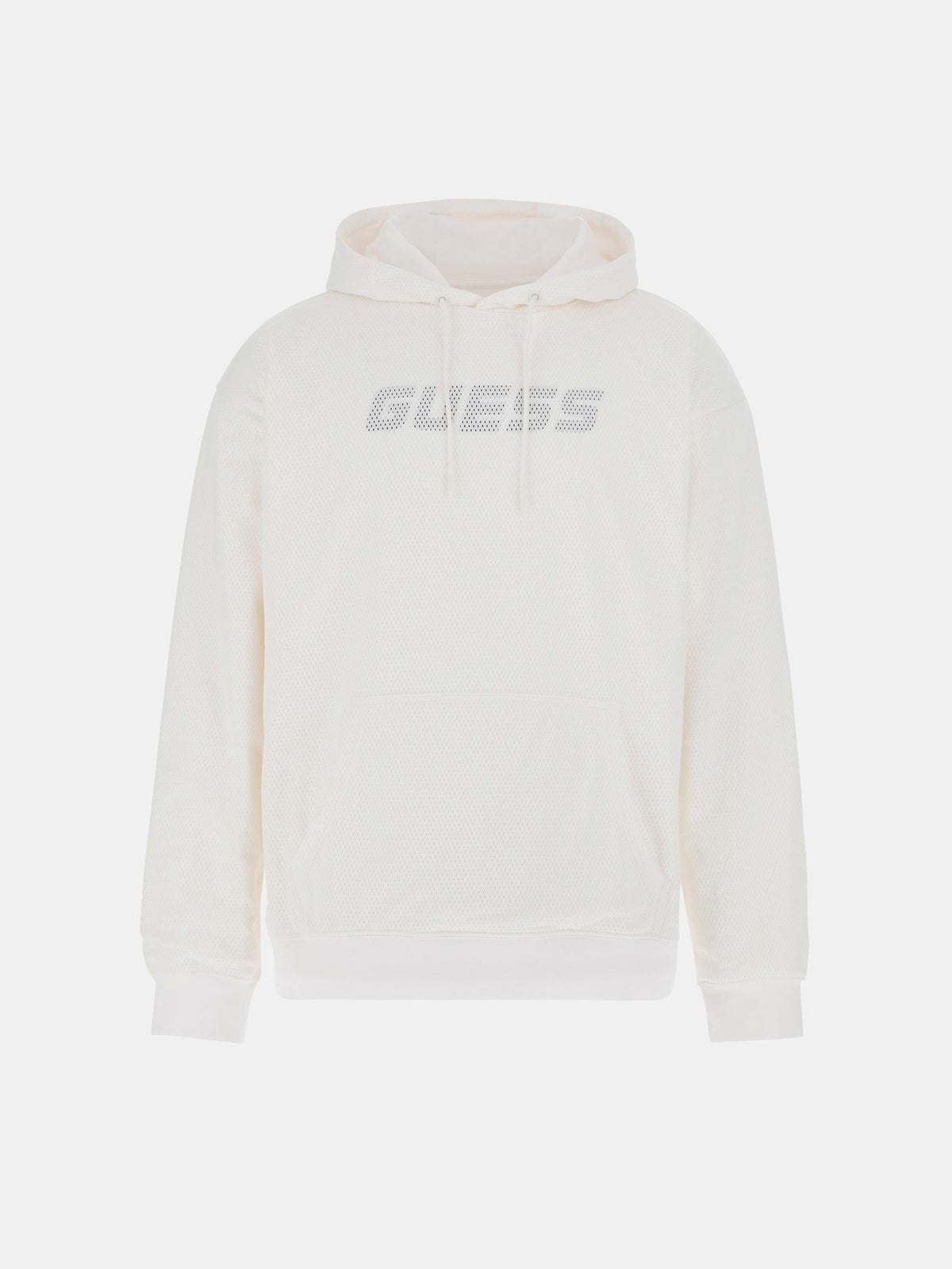 Mesh logo hoodie sweatshirt