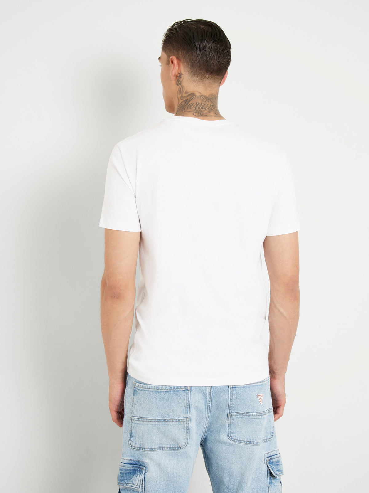Front logo stretch t-shirt