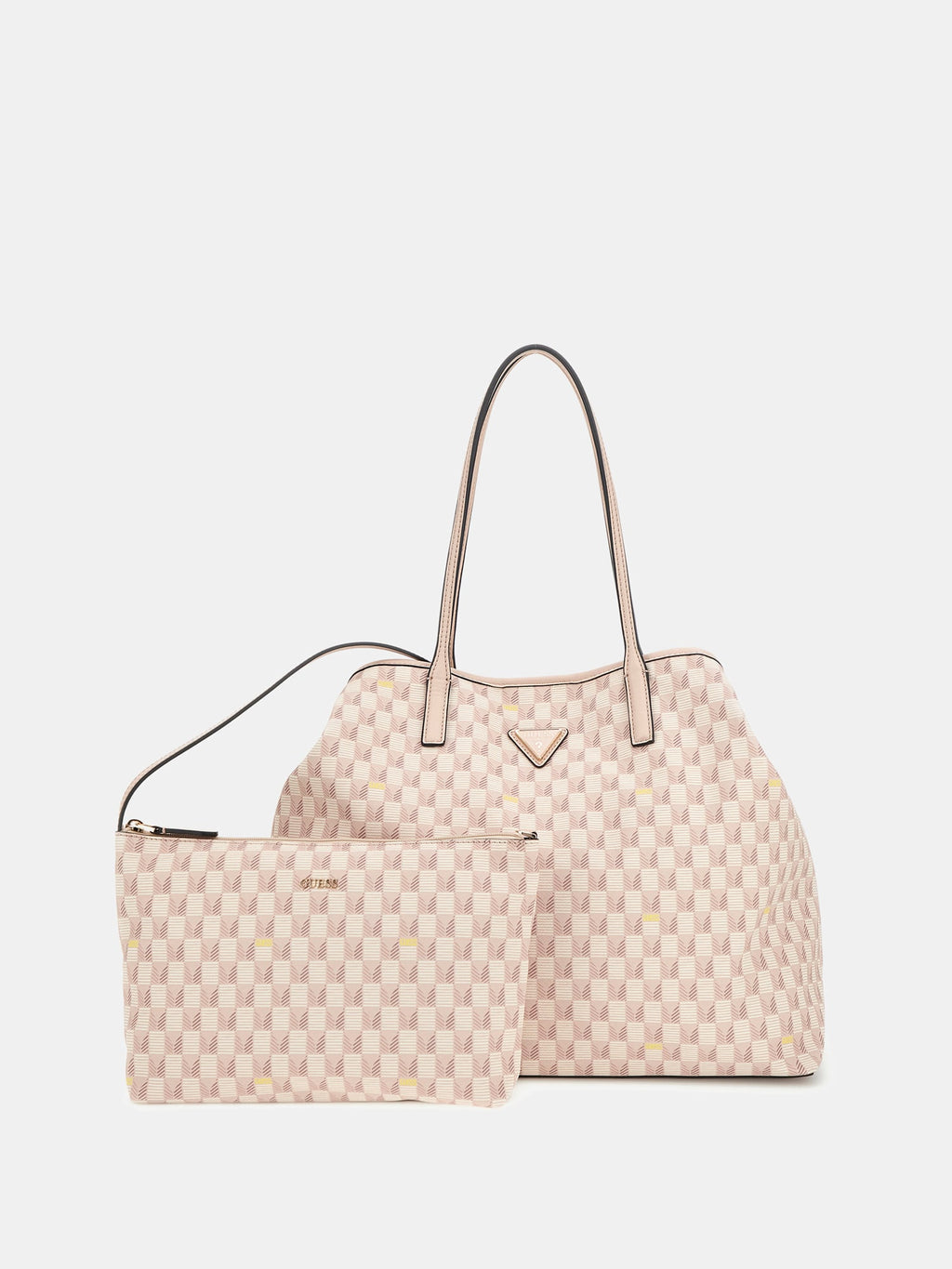 G Wave geometric-print shopper