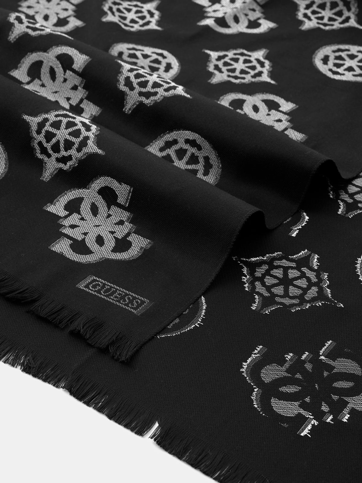 4G peony logo scarf