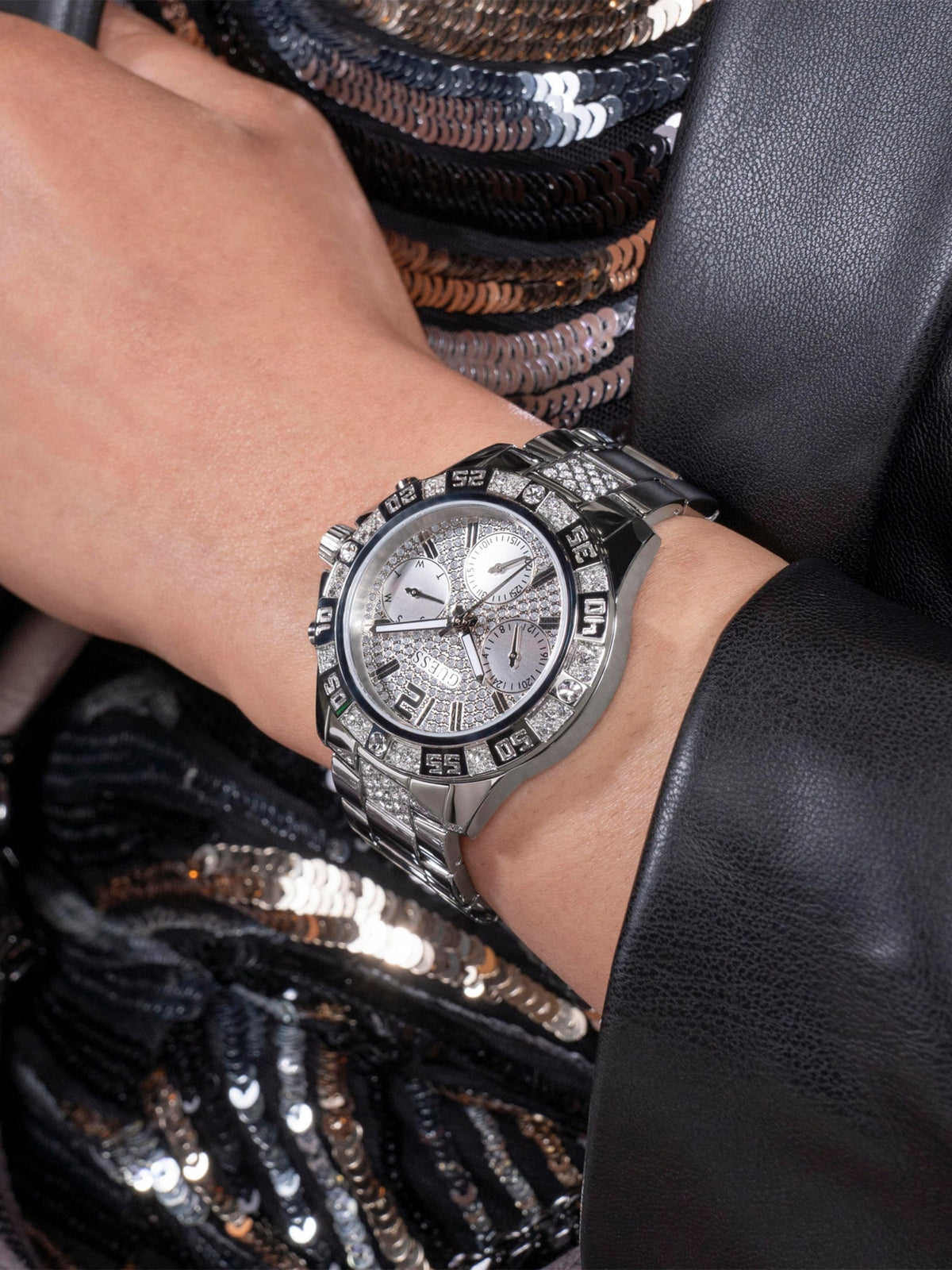 Multi-function crystal watch