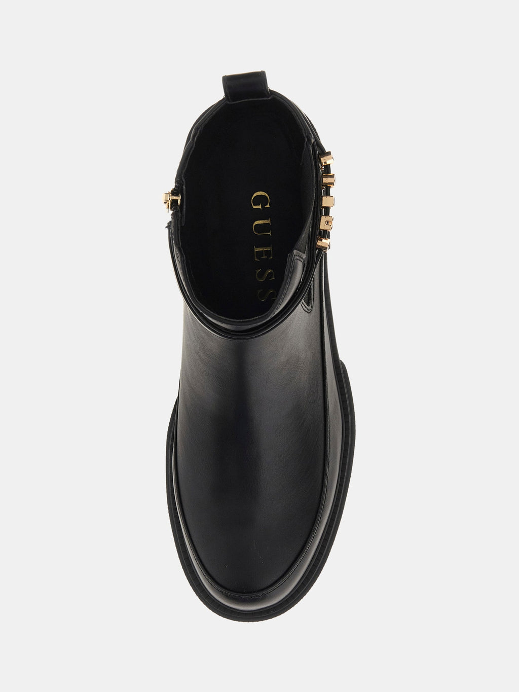 Yelma lettering logo ankle boots