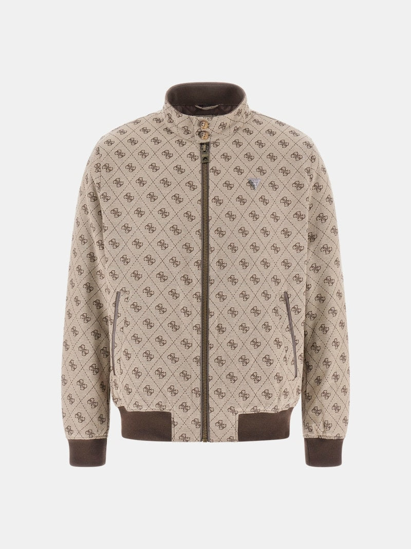 Jacquard 4G logo jacket
