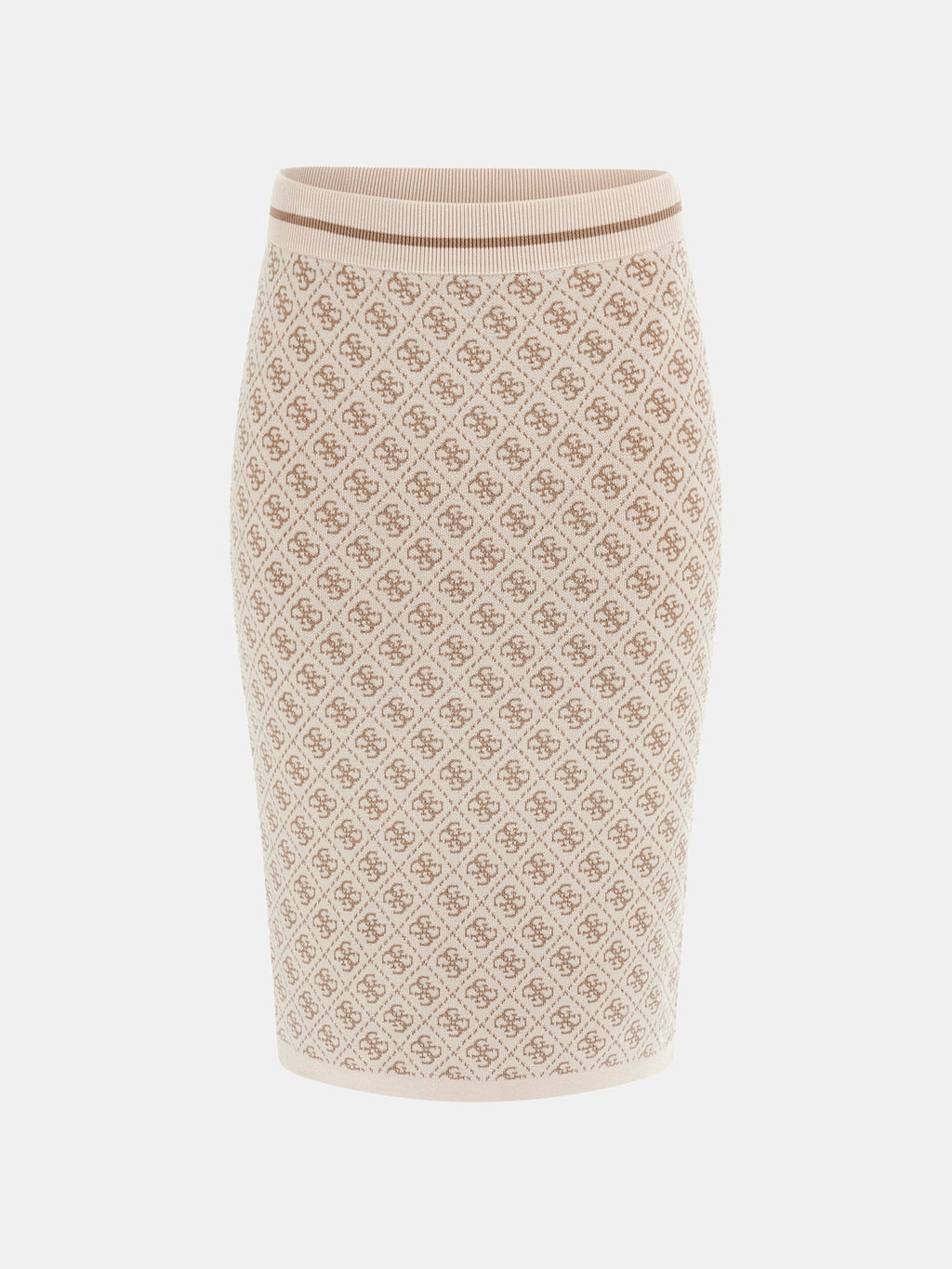 4G logo sweater midi skirt
