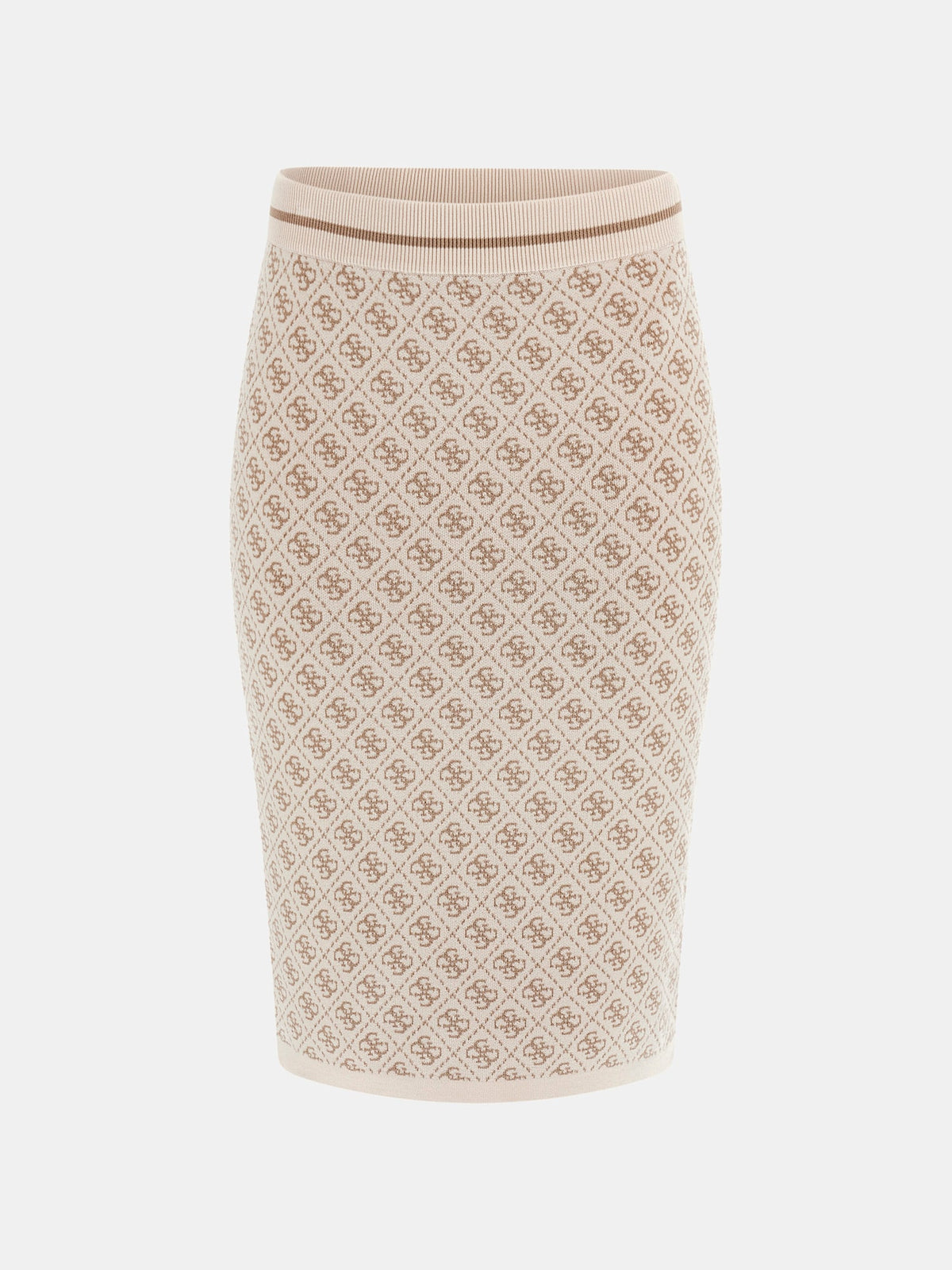4G logo sweater midi skirt