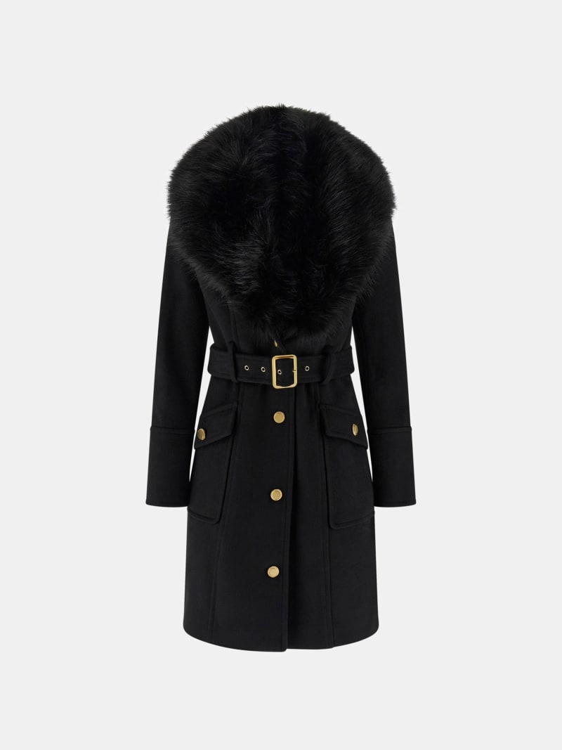 Marciano wool-blend midi coat