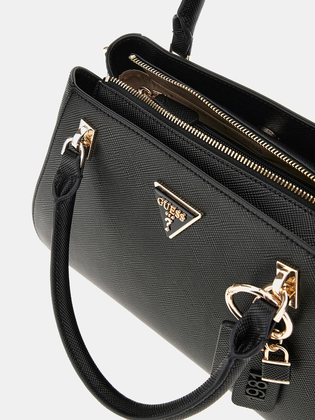 Noelle saffiano handbag