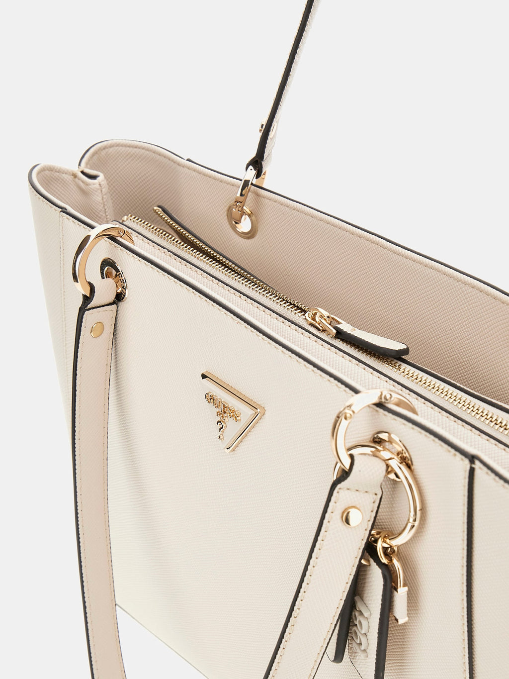 Noelle Saffiano leather shopper