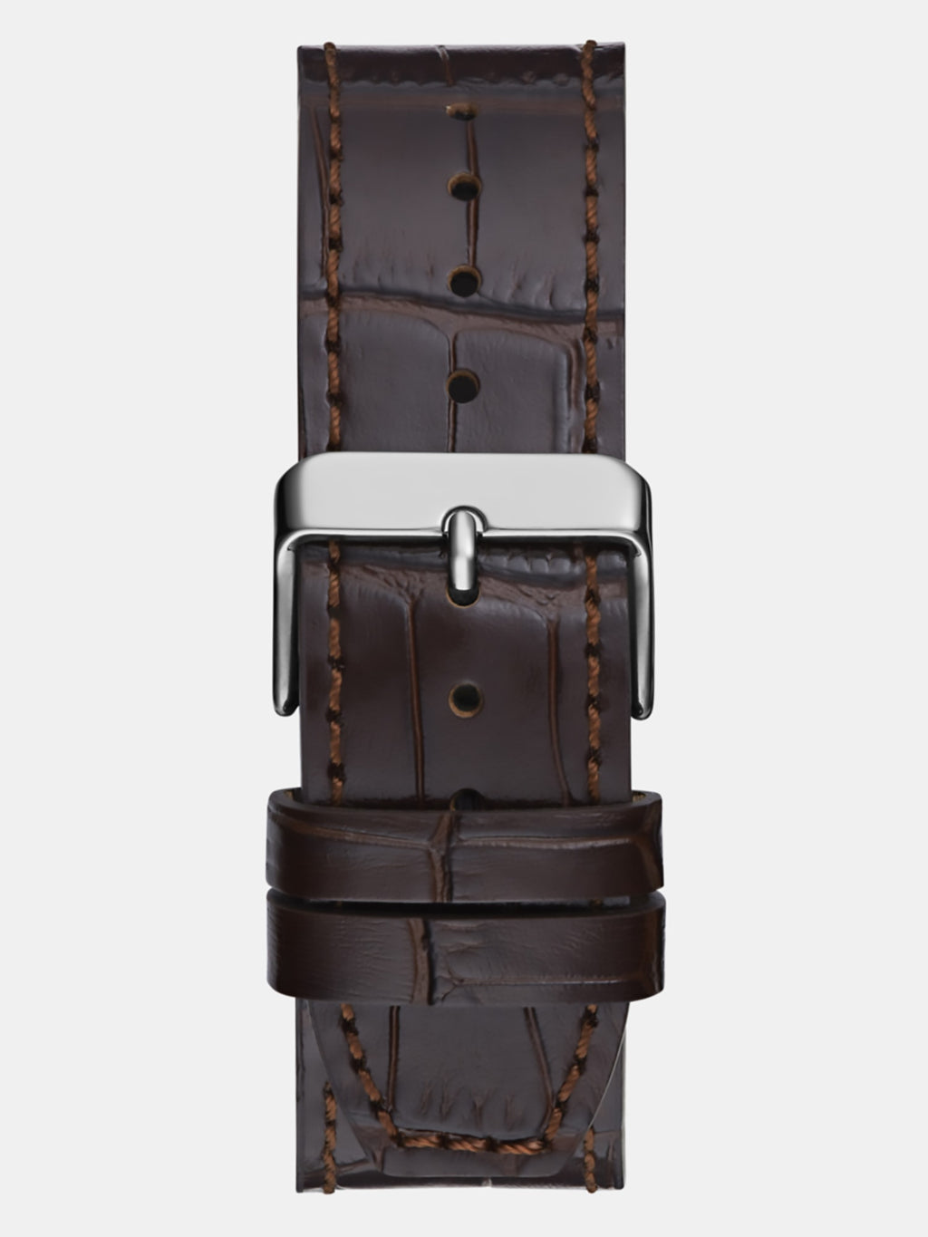 Multi-function watch in genuine leather