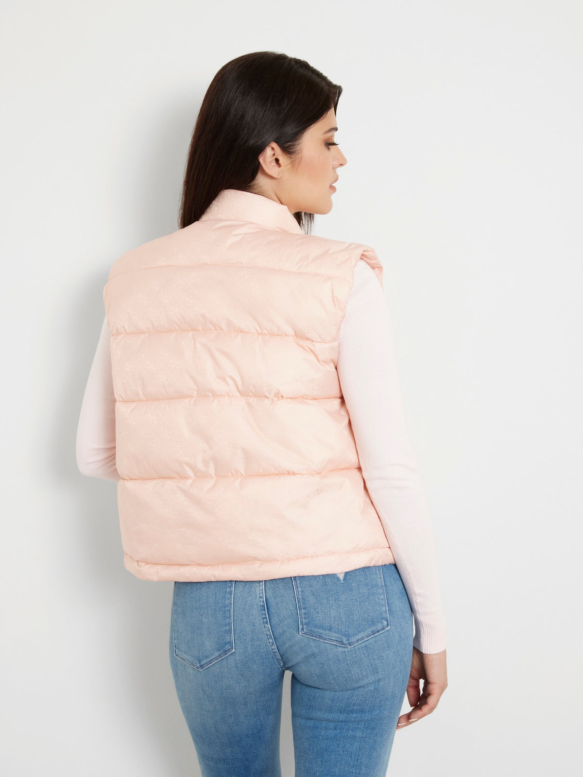 4g logo padded vest