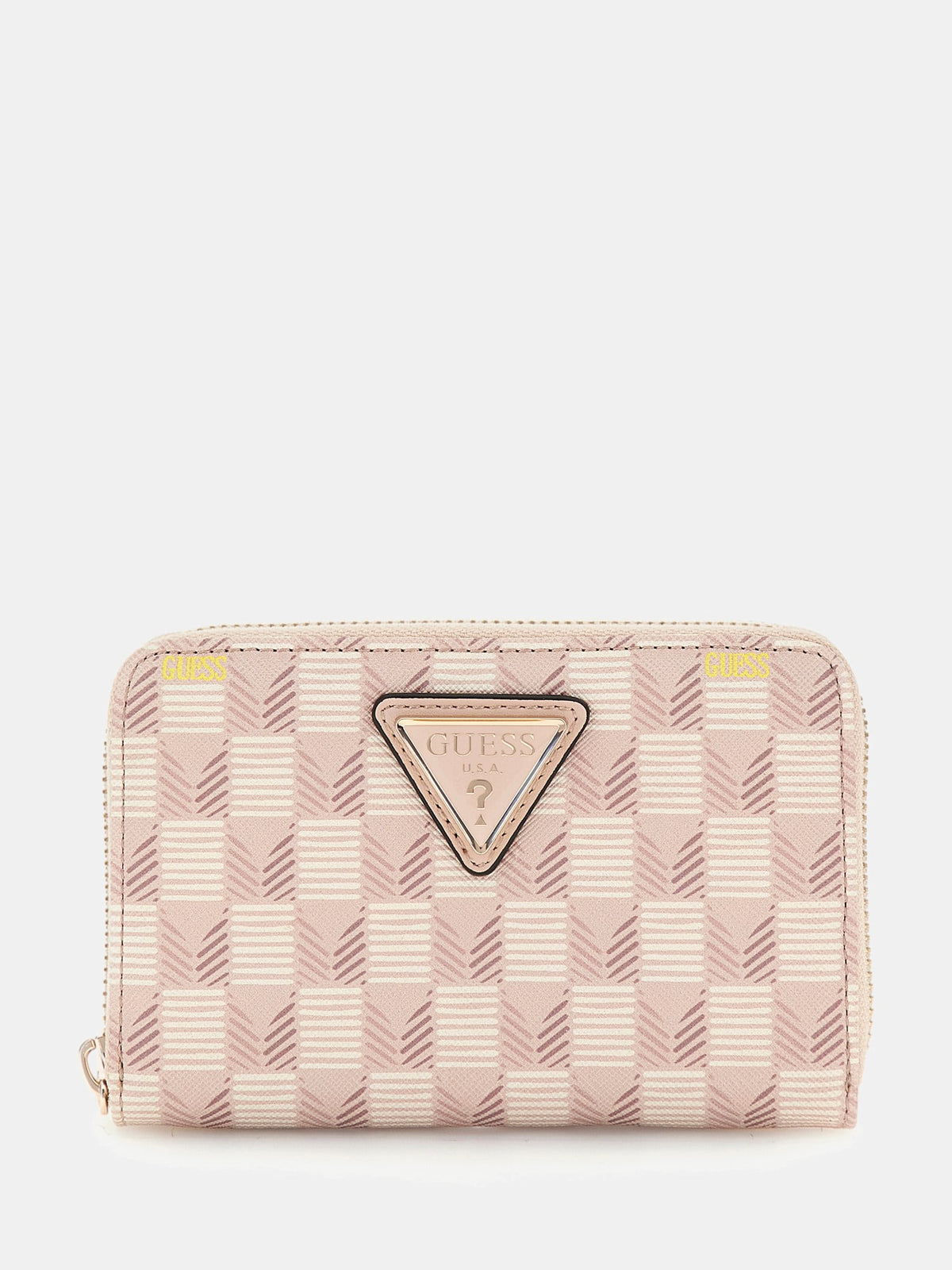 G Wave geometric-print mini wallet