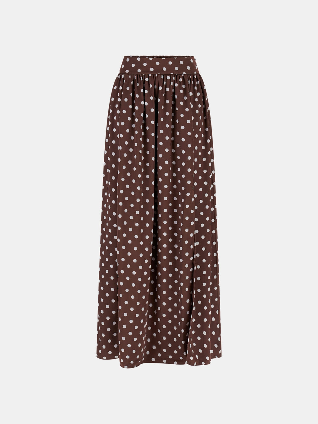 Polka dot long skirt