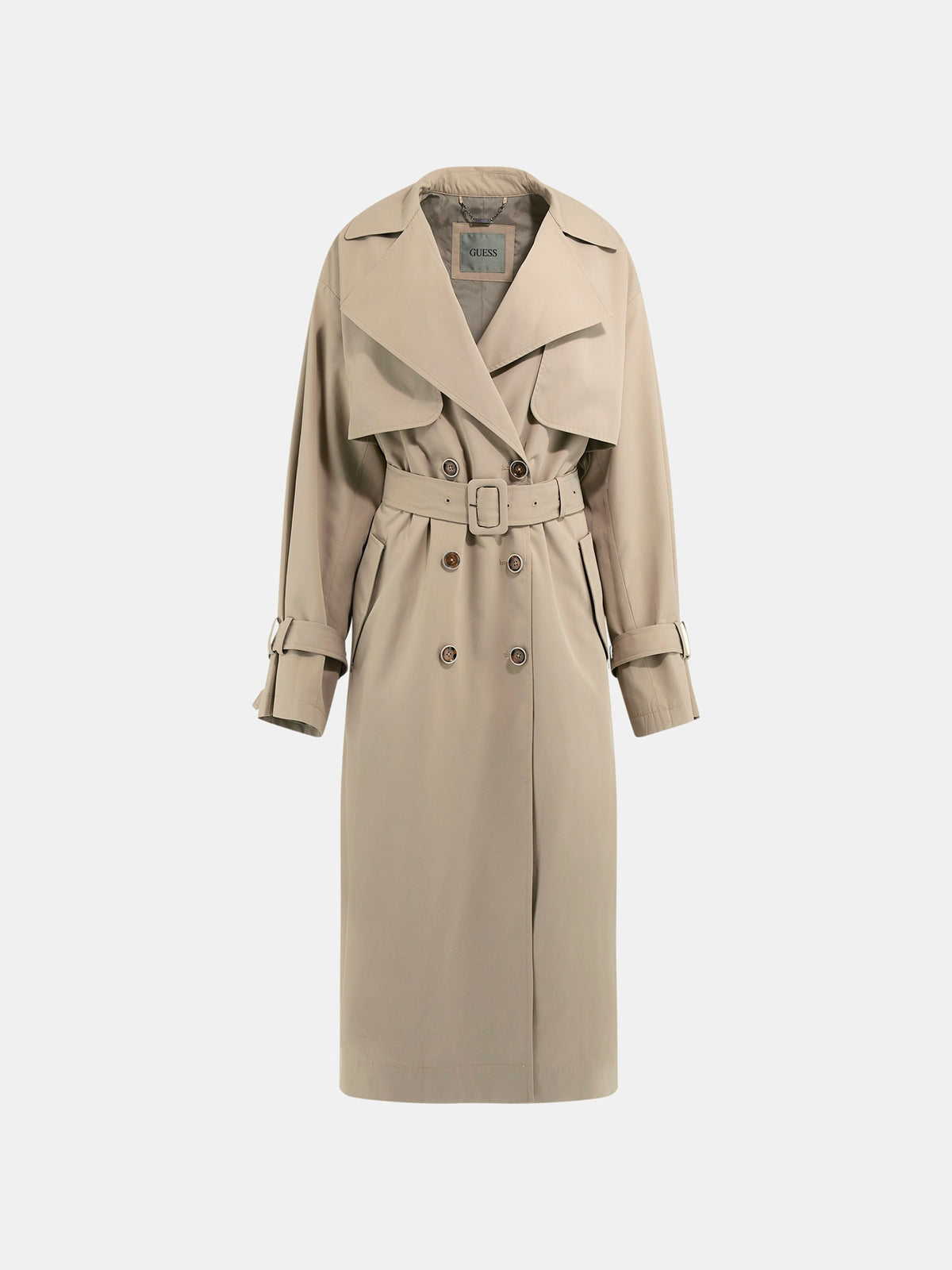 Double breasted trench coat