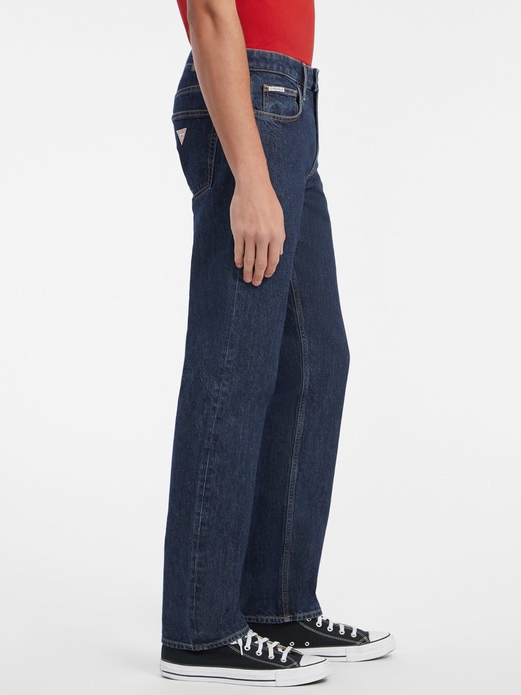 G16 mid rise straight jeans