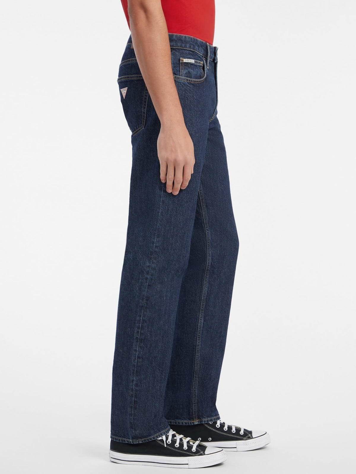 G16 mid rise straight jeans