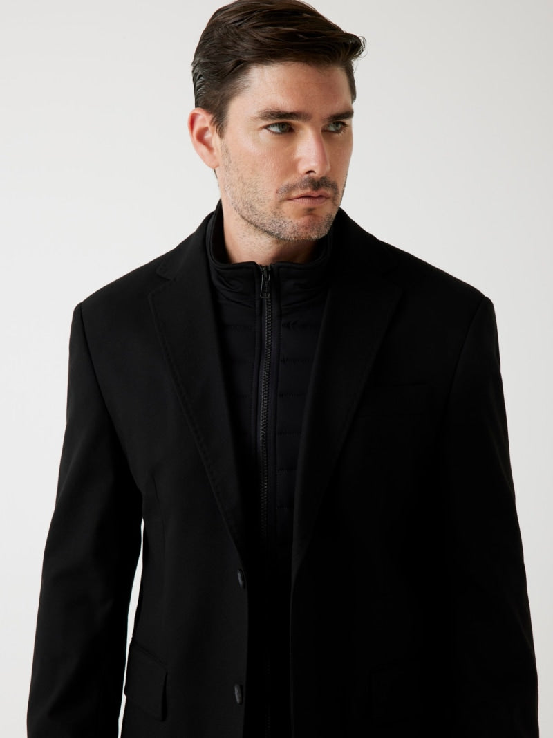 Wool-blend blazer