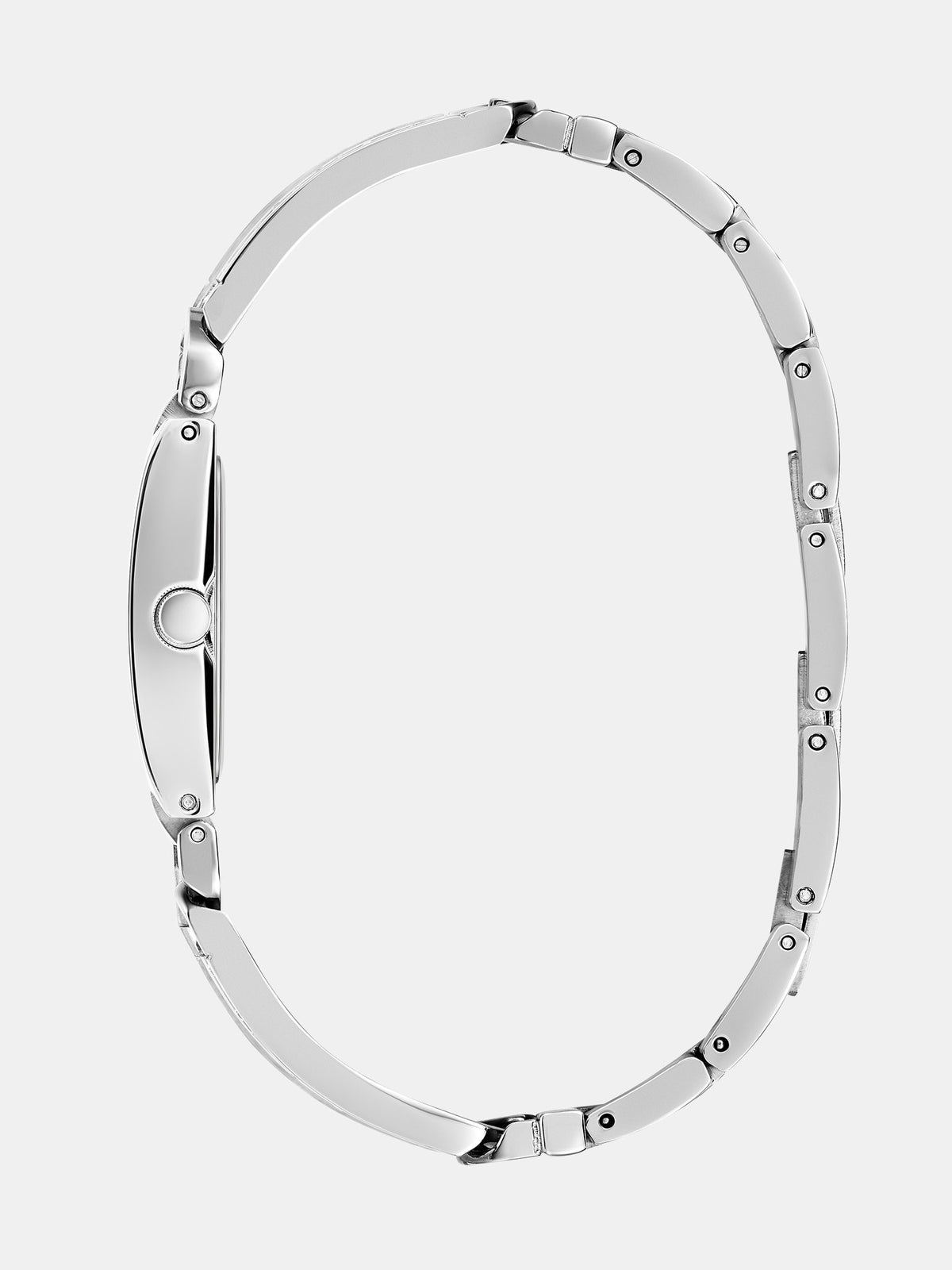 Analogue watch with crystal appliqué detailing