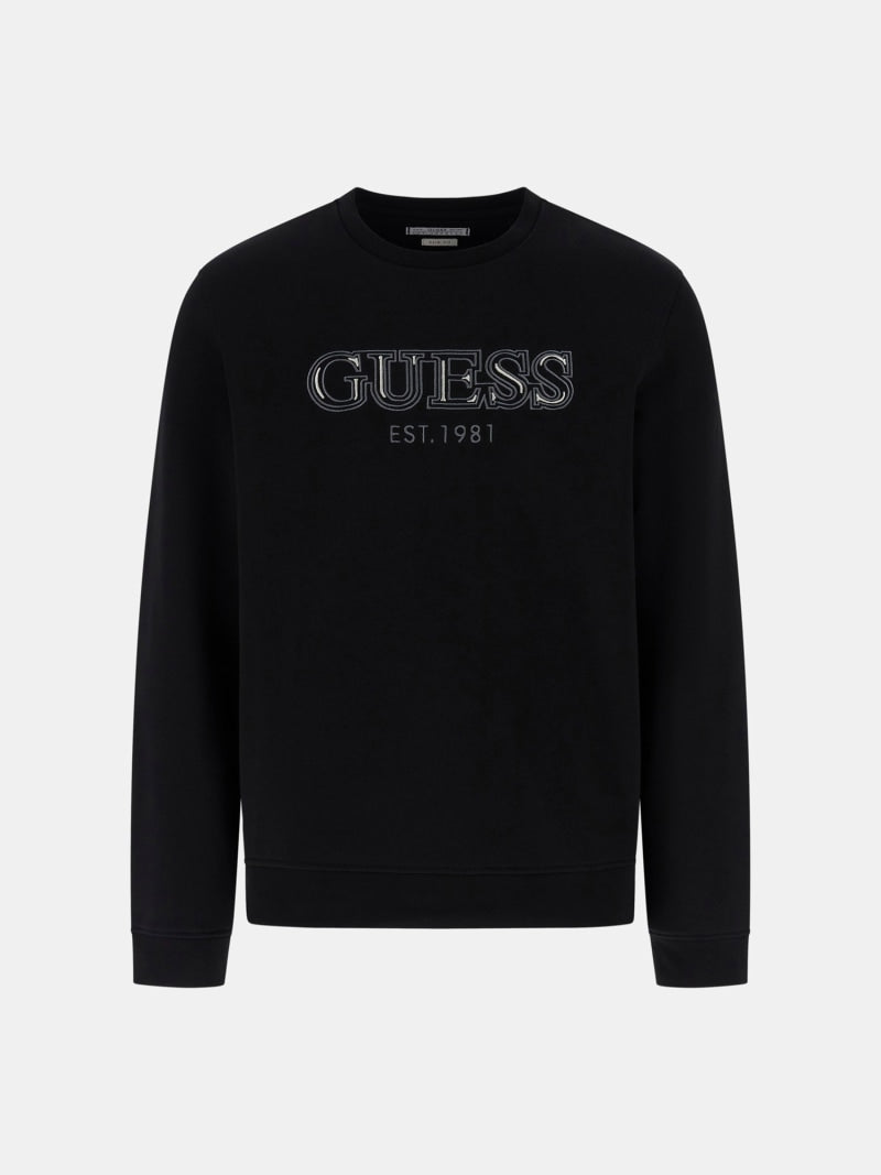 Embroidered logo sweatshirt