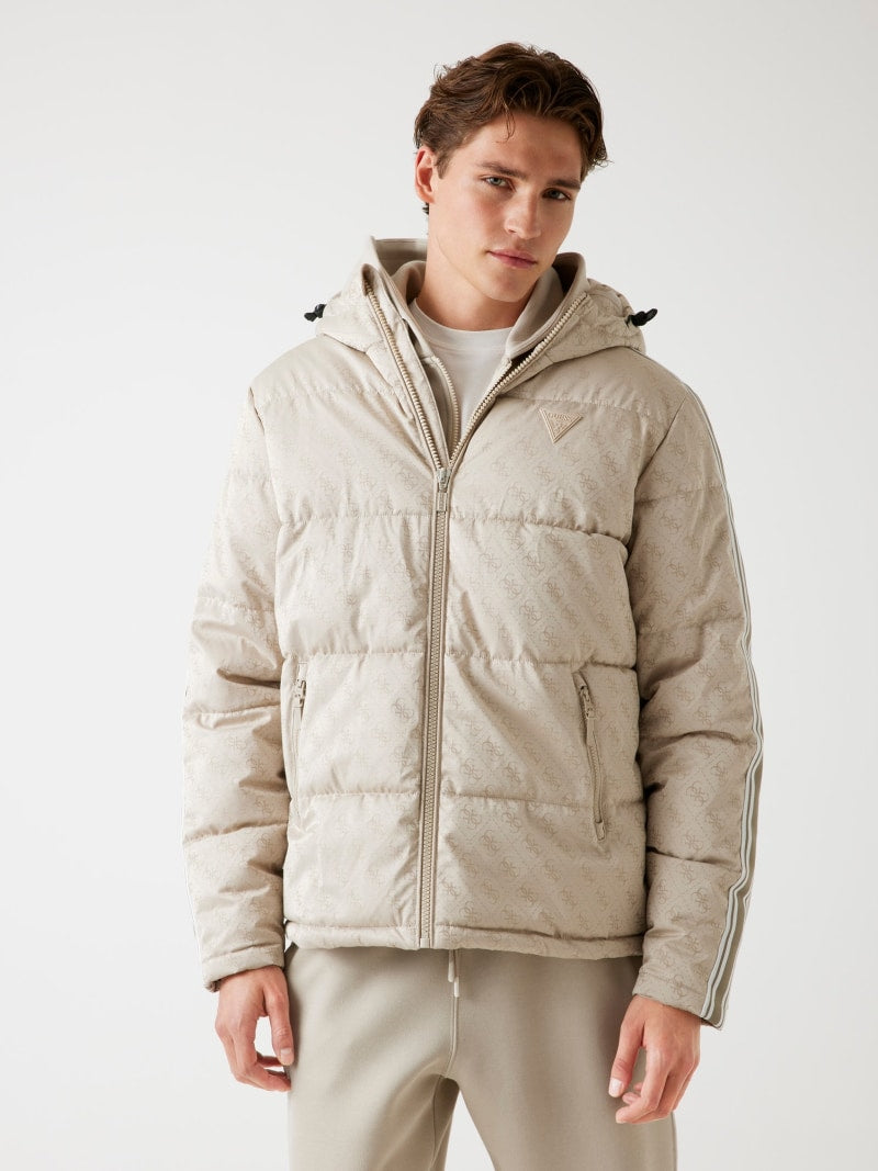 4G hooded puffer jacket