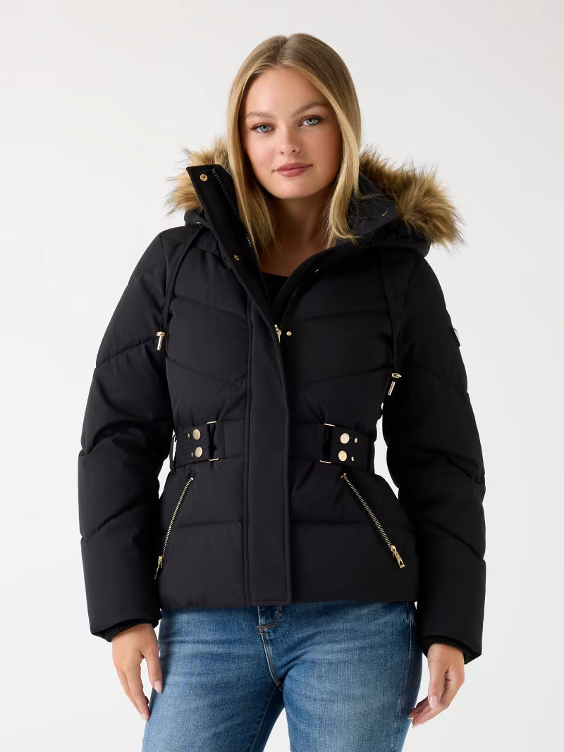 Short puffer jacket