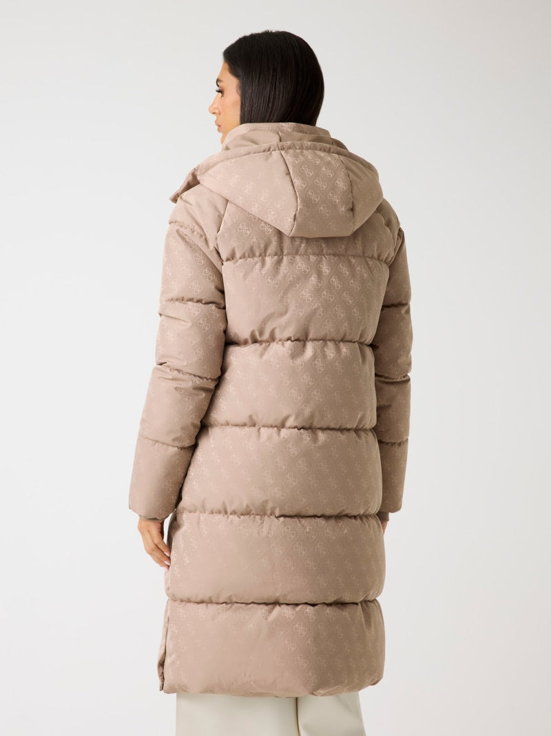 4G long puffer jacket