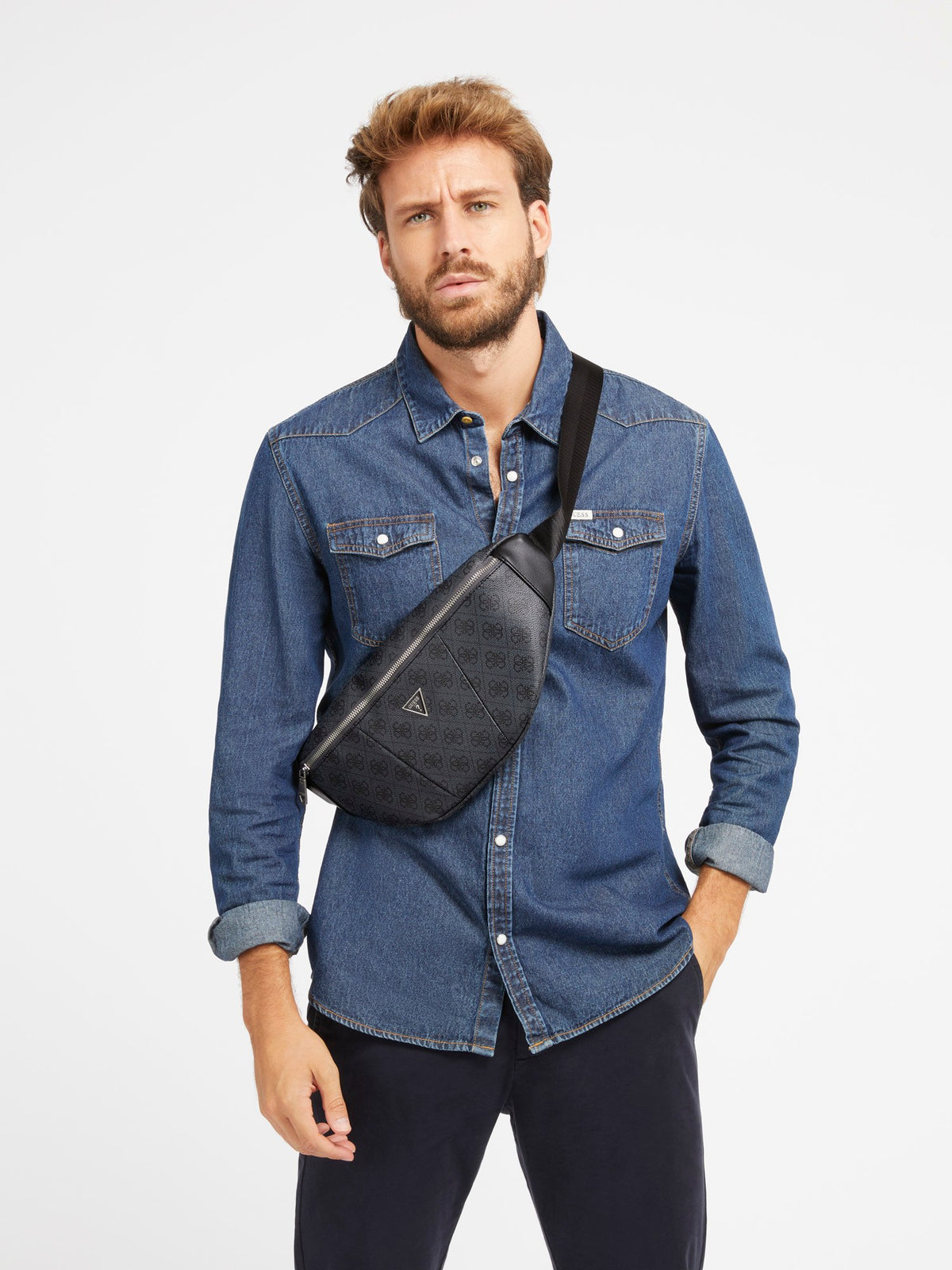 Vezzola Eco 4G logo belt bag