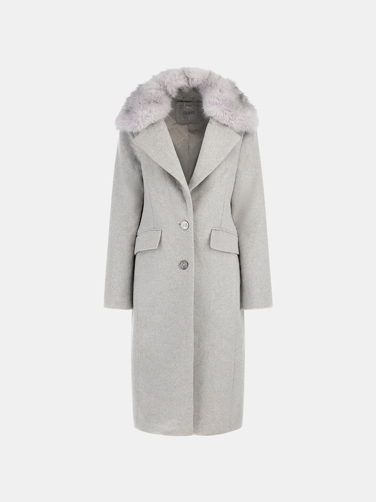 Wool blend coat