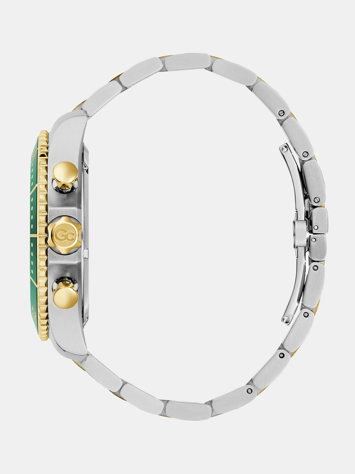 GC watch in stainless steel 44 mm