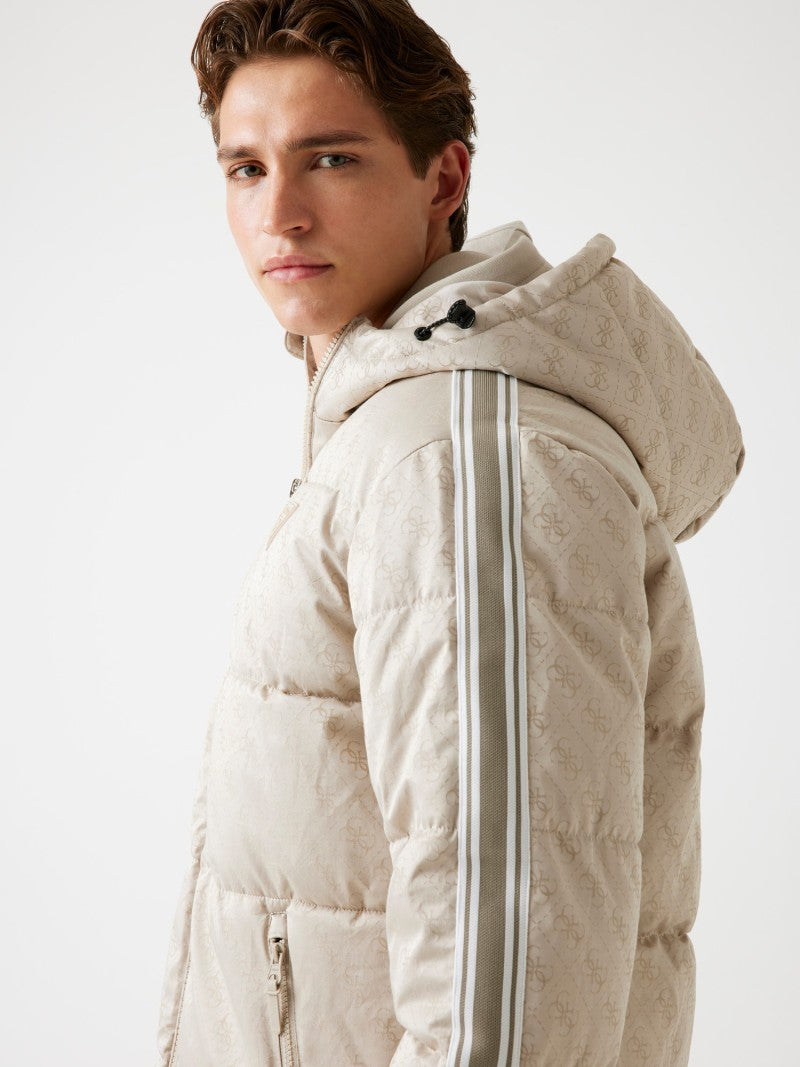 4G hooded puffer jacket