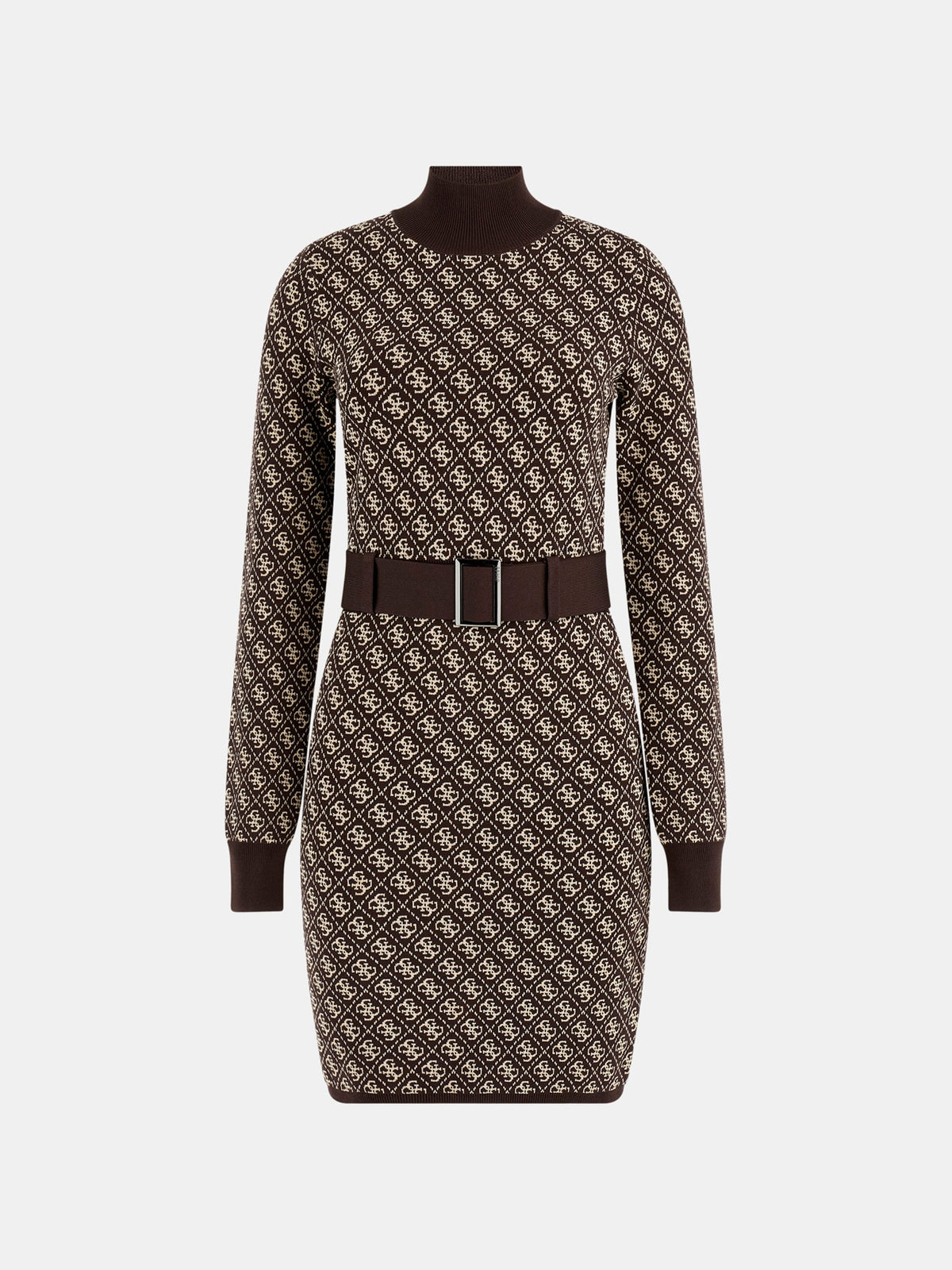 4g logo sweater mini dress