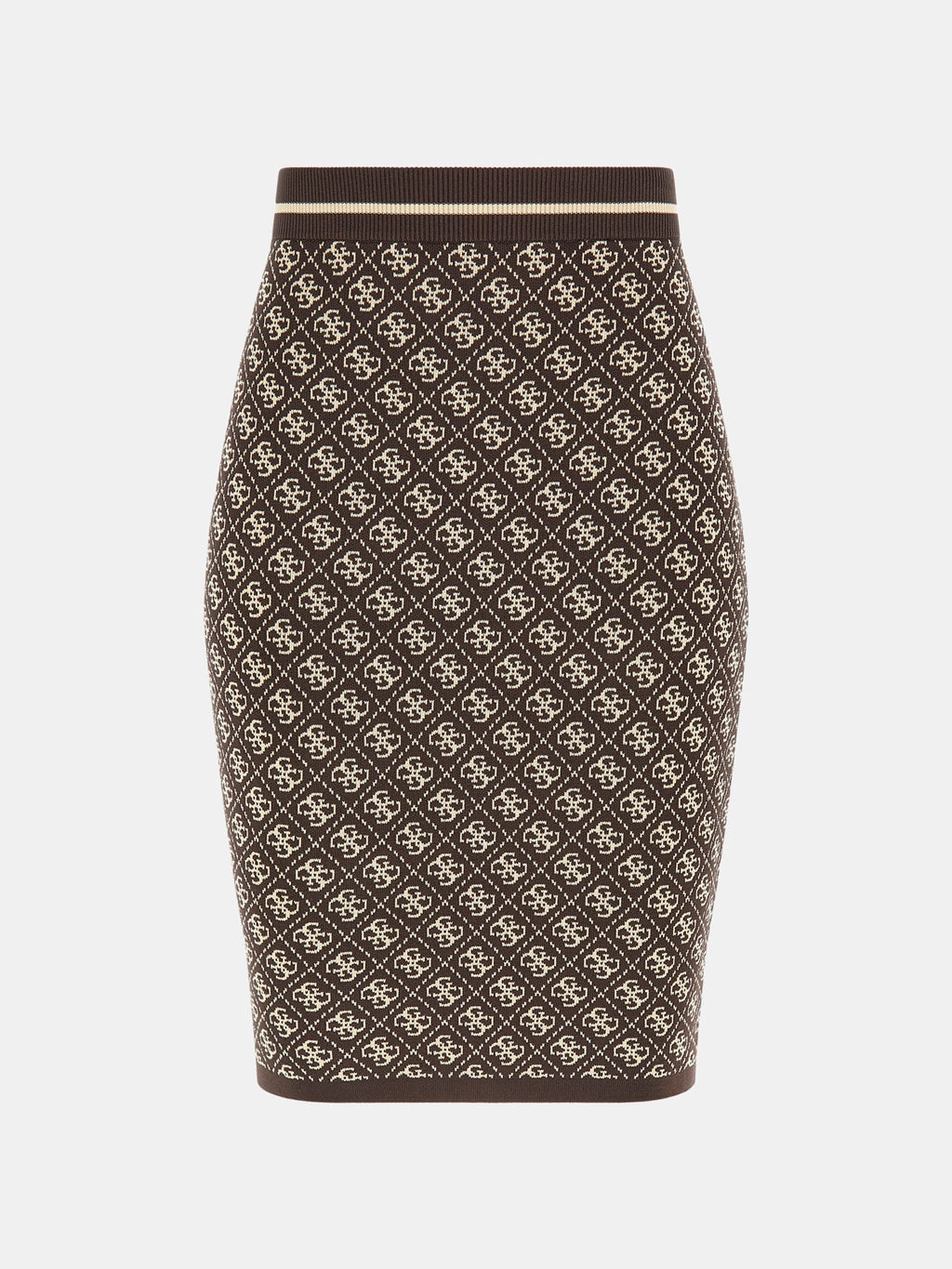 4G logo sweater midi skirt