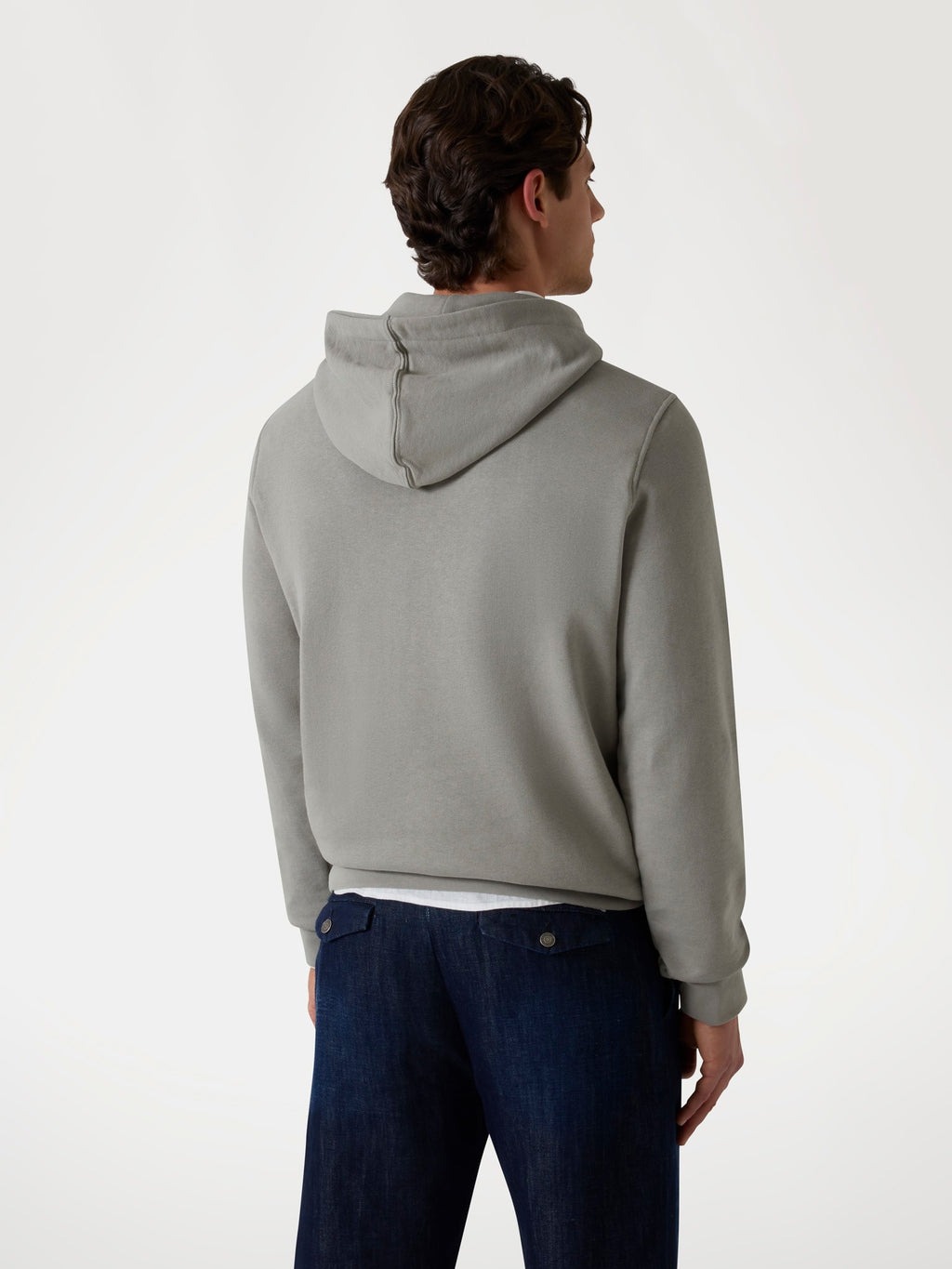 Terry logo hoodie sweatshirt