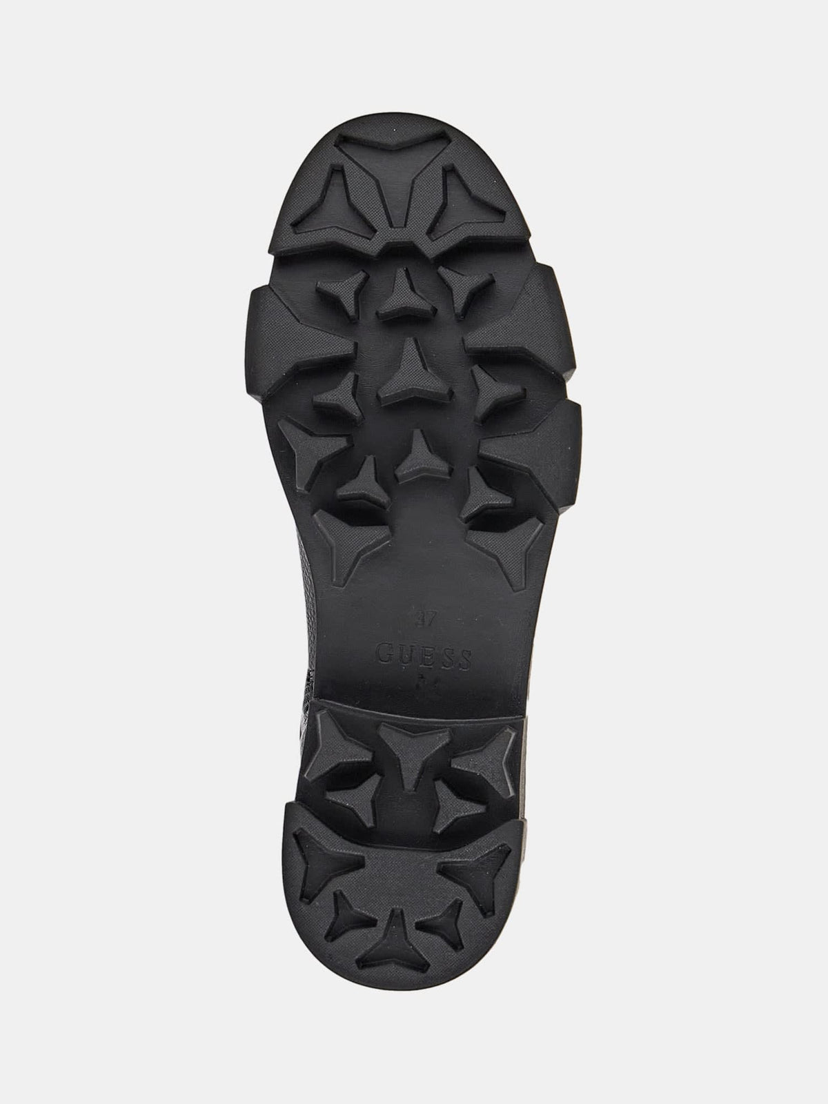 Madox lettering logo combat boots