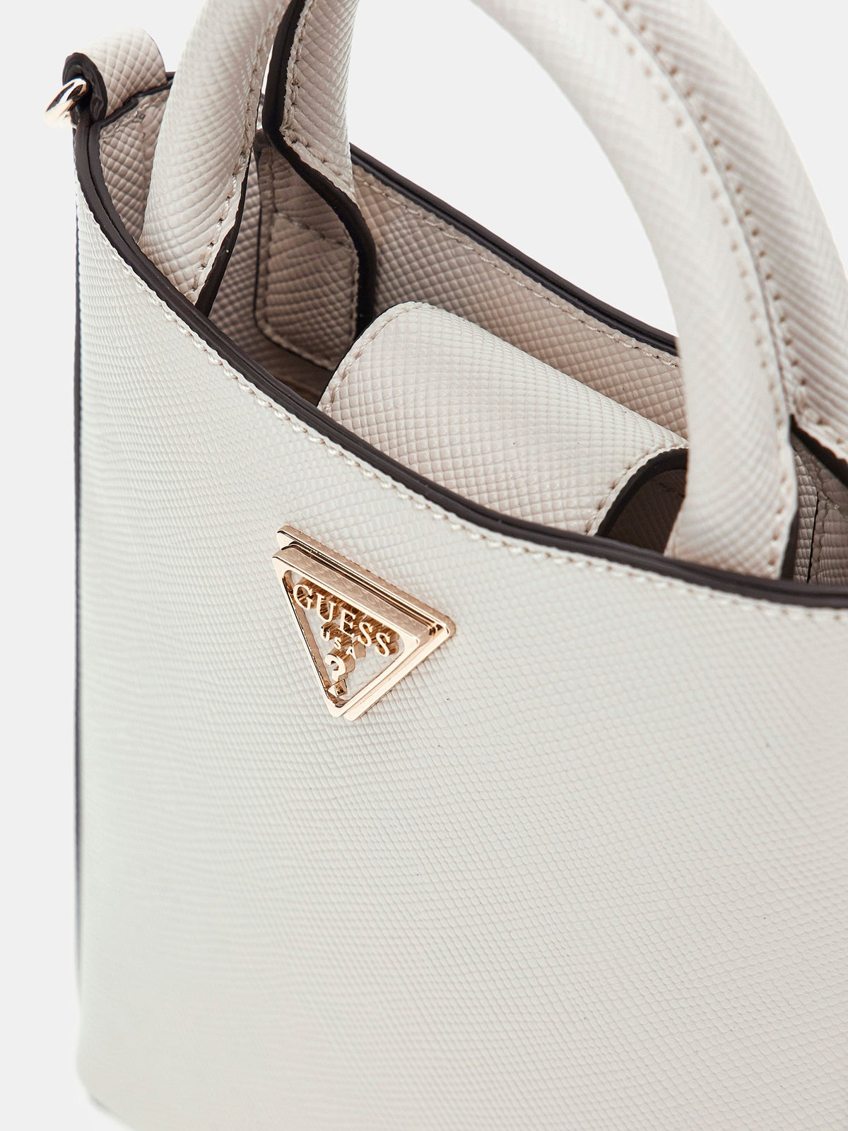Eco Gloriana saffiano mini handbag