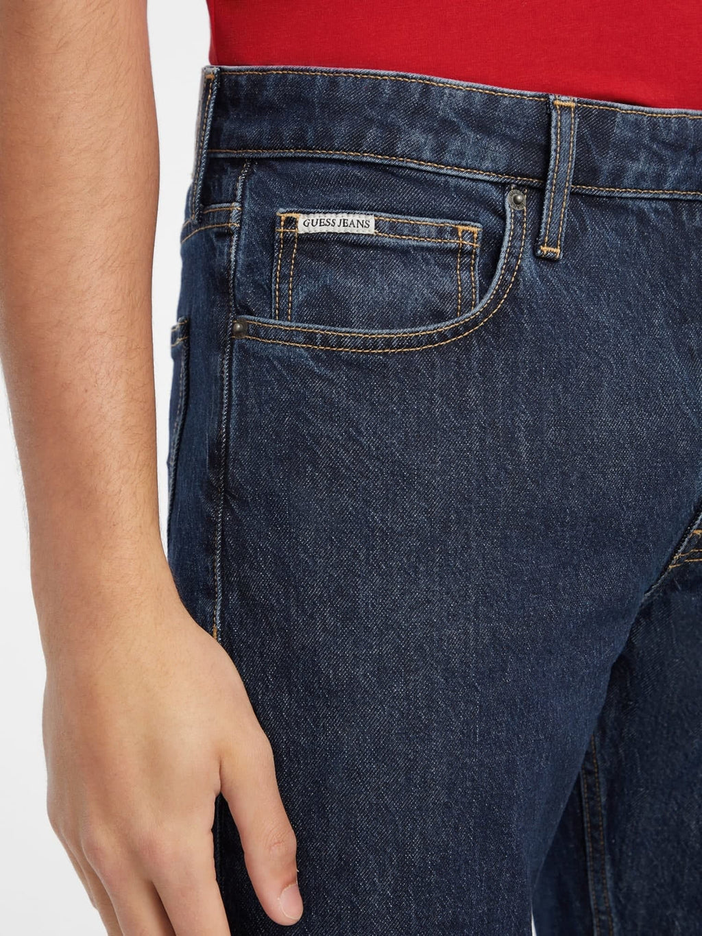 G16 mid rise straight jeans