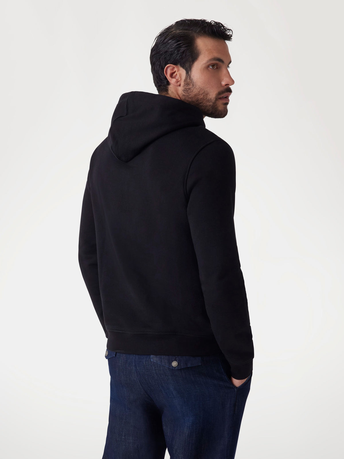 Terry logo hoodie sweatshirt